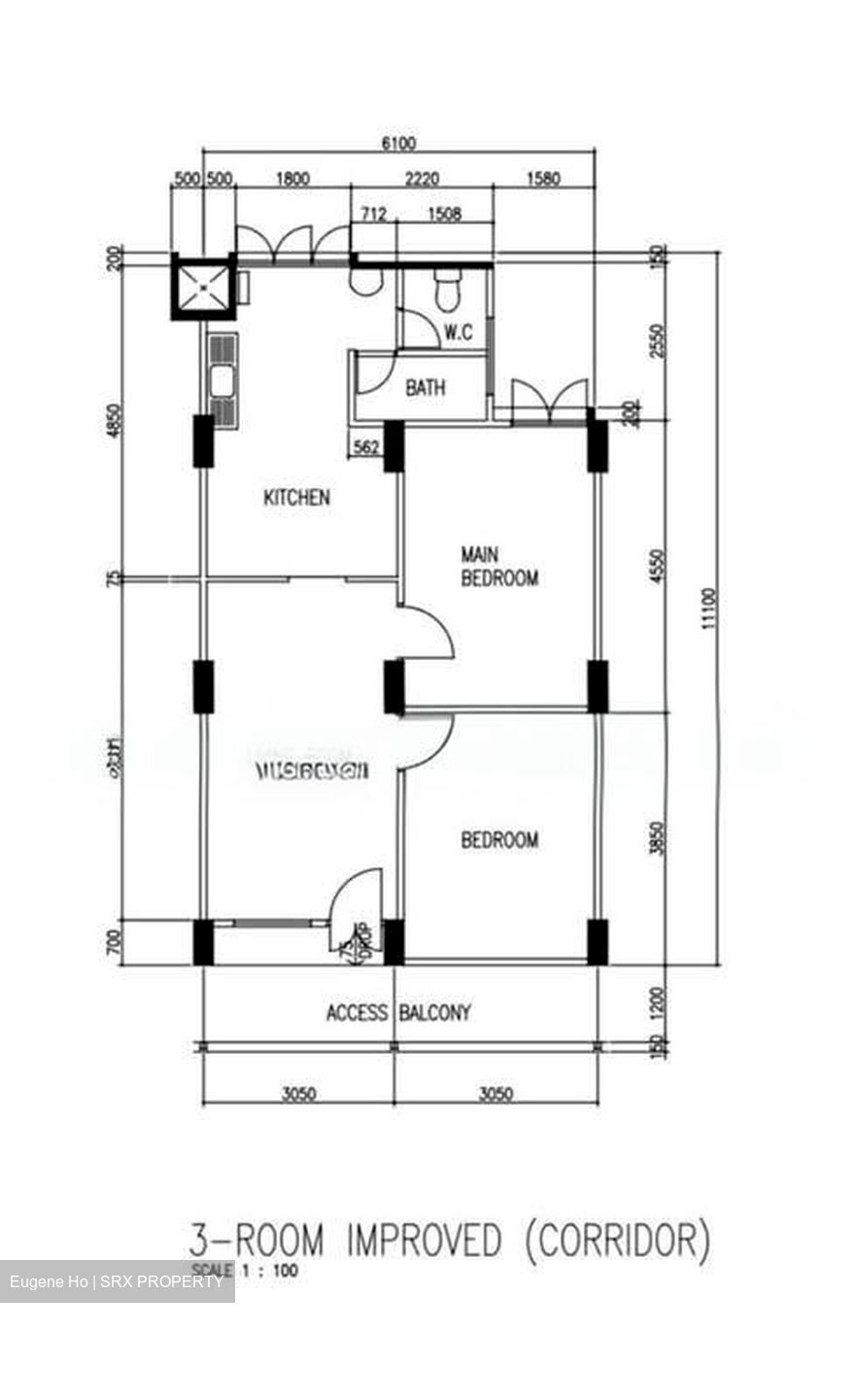 Blk 528 Bukit Batok Street 51 (Bukit Batok), HDB 3 Rooms #559016061